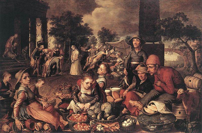 Pieter Aertsen Christ and the Adulteress
